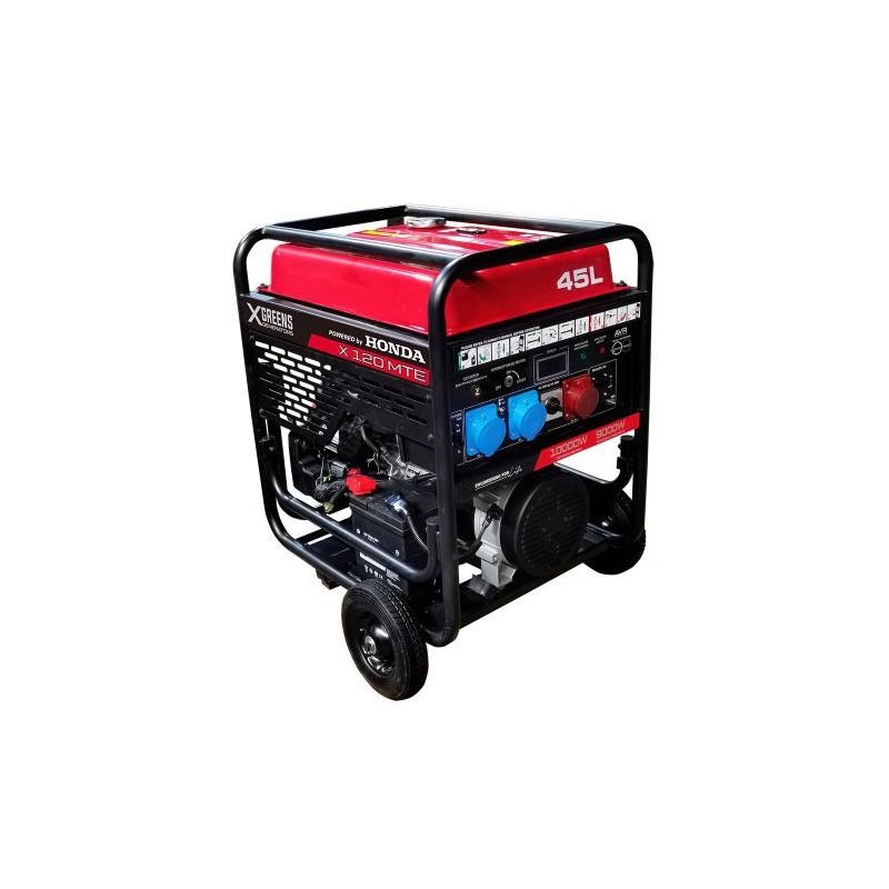 Generador monofásico / trifásico Honda X 120 MTE