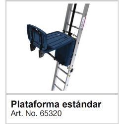 Plataforma estandar para geda battery ladder lift