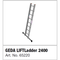 Tramo escalera de 2400 mm para geda battery ladder lift